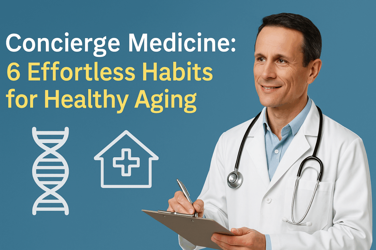 Concierge medicine for healthy aging—white-glove, in-home care