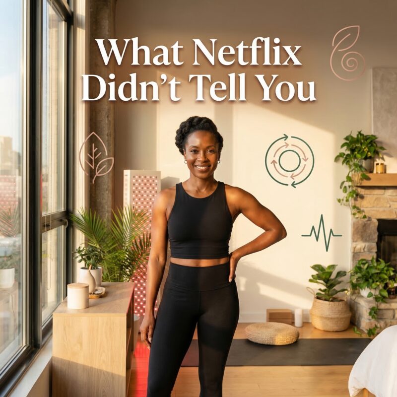Don't Die Netflix documentary longevity - streaming wellness content concept