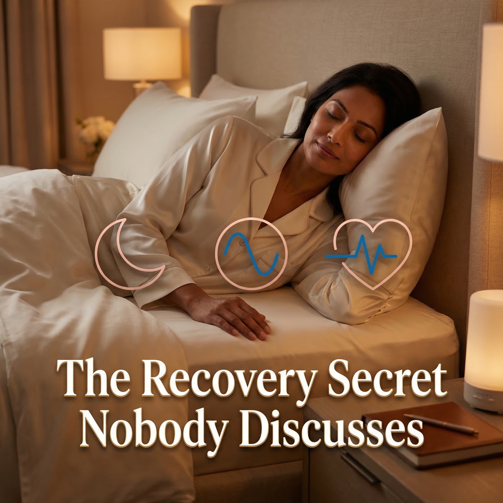Sleep optimization longevity science - peaceful bedroom environment for quality rest