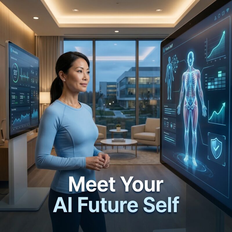 Digital health twin AI predictive medicine - virtual body simulation technology